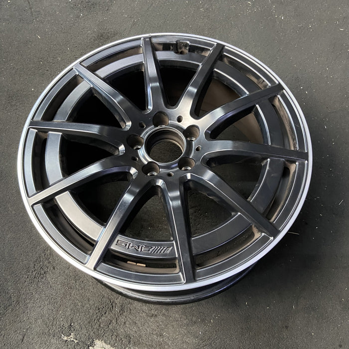 19" MERCEDES GLA-CLASS 21-23 247 Type, GLA45, 19x8 , black Original OEM Wheel - View 8