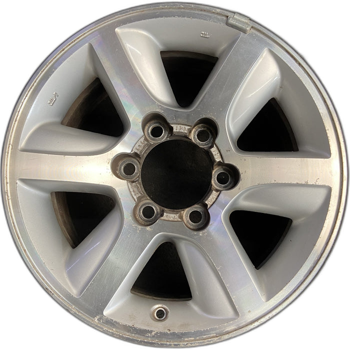 16" SEQUOIA 05-07 16x7, alloy, 6 spoke, straight Original OEM Wheel Rim - Front View