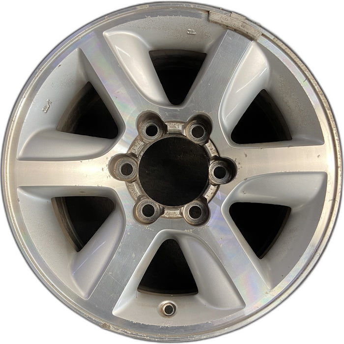 16" SEQUOIA 05-07 16x7, alloy, 6 spoke, straight Original OEM Wheel Rim - Front View