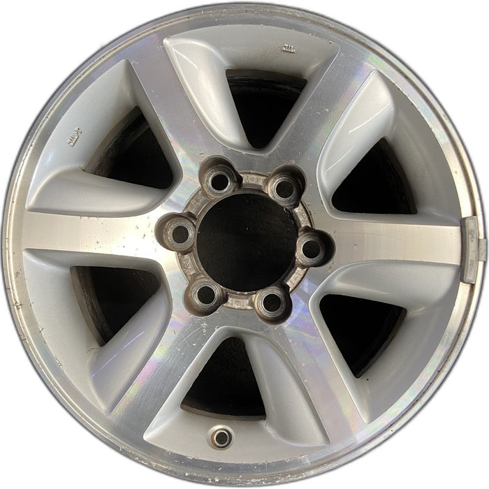 16" SEQUOIA 05-07 16x7, alloy, 6 spoke, straight Original OEM Wheel Rim - Front View