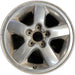 17" GRAND CHEROKEE 03-04 17x7.5, aluminum, 5 spoke, chrome finish, wide flat - Front View