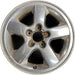 17" GRAND CHEROKEE 03-04 17x7.5, aluminum, 5 spoke, chrome finish, wide flat - Front View
