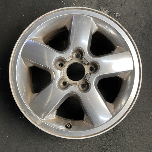 17" GRAND CHEROKEE 03-04 17x7.5, aluminum, 5 spoke, chrome finish, wide flat - Additional View