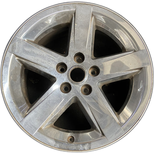 20" DODGE 1500 PICKUP 09-10 20x9 , 5 spoke Original OEM Wheel Rim - Front View