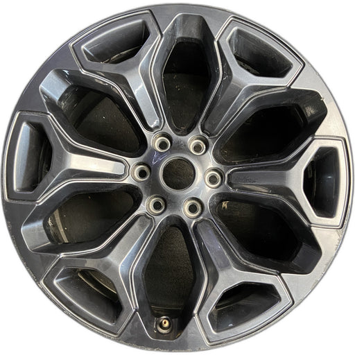 22" DODGE 1500 PICKUP 20-21 , 22x9, 6 spoke, opt WP9 Original OEM Wheel Rim - Front View