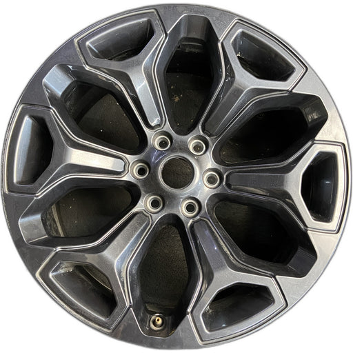 22" DODGE 1500 PICKUP 20-21 , 22x9, 6 spoke, opt WP9 Original OEM Wheel Rim - Front View