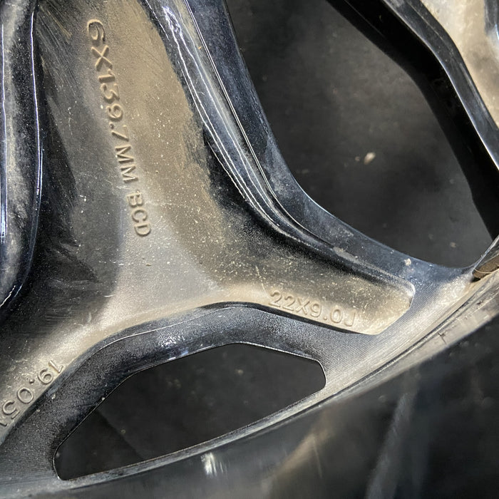 22" DODGE 1500 PICKUP 20-21 , 22x9, 6 spoke, opt WP9 Original OEM Wheel Rim - View 10