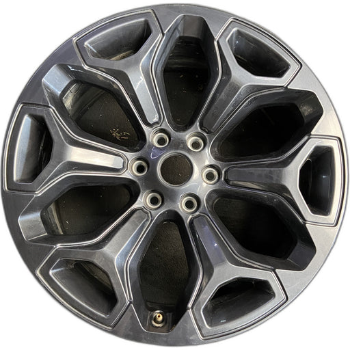 22" DODGE 1500 PICKUP 20-21 , 22x9, 6 spoke, opt WP9 Original OEM Wheel Rim - Front View