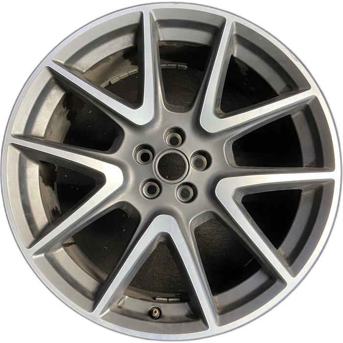 21" VELAR 21-22 21x8.5 , , machined face Original OEM Wheel Rim - Front View