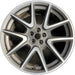 21" VELAR 21-22 21x8.5 , , machined face Original OEM Wheel Rim - Front View