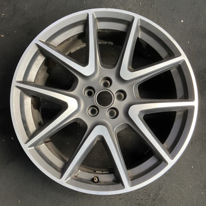 21" VELAR 21-22 21x8.5 , , machined face Original OEM Wheel Rim - Additional View