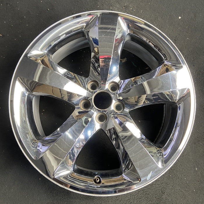 20" CHALLENGER 11-12 20x8, , chrome clad, lug nut centered between spokes - Additional View