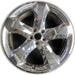 20" CHALLENGER 11-12 20x8, , chrome clad, lug nut centered between spokes - Front View