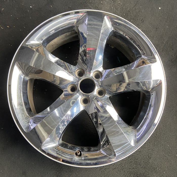 20" CHALLENGER 11-12 20x8, , chrome clad, lug nut centered between spokes - Additional View
