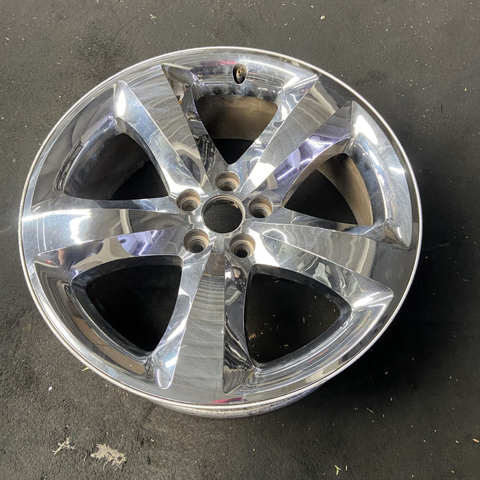20" CHALLENGER 11-12 20x8, , chrome clad, lug nut centered between spokes - View 8