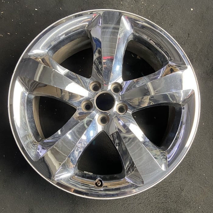 20" CHALLENGER 11-12 20x8, , chrome clad, lug nut centered between spokes - Additional View