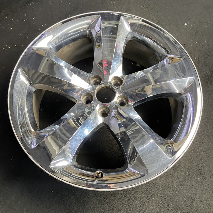 20" CHALLENGER 11-12 20x8, , chrome clad, lug nut centered between spokes - View 7