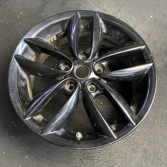 17" COUNTRYMAN 11-12 17x7, , 5 twin spoke, black Original OEM Wheel Rim - View 7