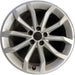 18" AUDI A4 19 18x8 , 10 V spoke Original OEM Wheel Rim - Front View