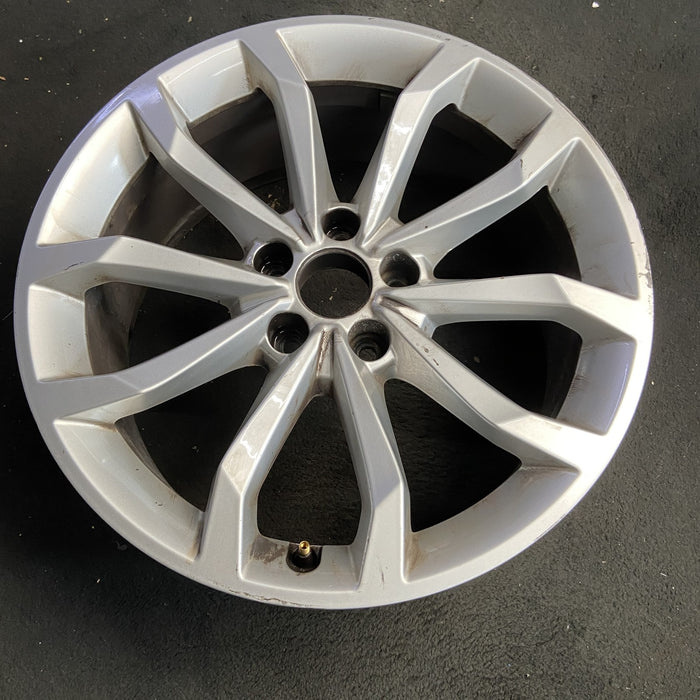 18" AUDI A4 19 18x8 , 10 V spoke Original OEM Wheel Rim - View 7