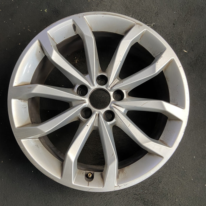 18" AUDI A4 19 18x8 , 10 V spoke Original OEM Wheel Rim - Additional View