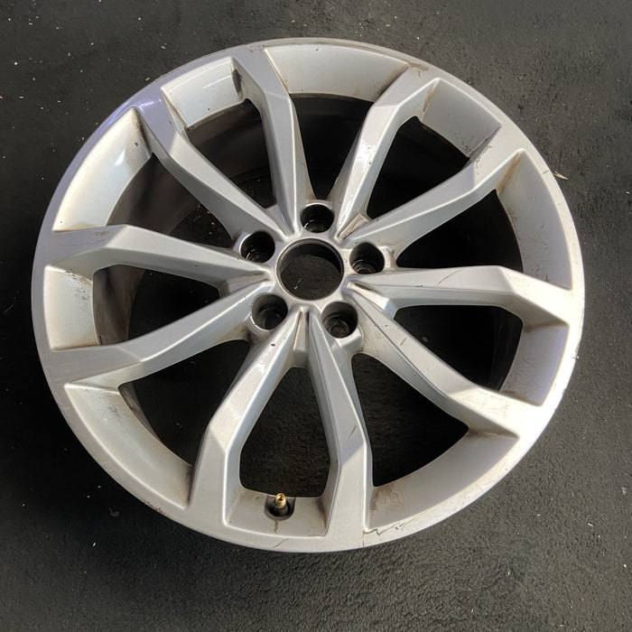 18" AUDI A4 19 18x8 , 10 V spoke Original OEM Wheel Rim - View 7
