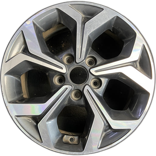16" FORTE 19-20 16x6.5 Original OEM Wheel Rim - Front View