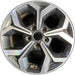 16" FORTE 19-20 16x6.5 Original OEM Wheel Rim - Front View