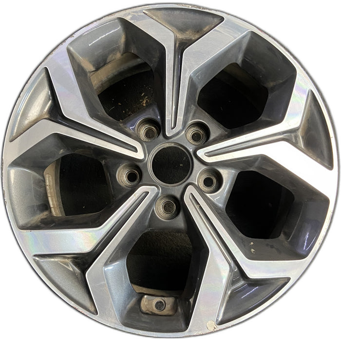 16" FORTE 19-20 16x6.5 Original OEM Wheel Rim - Front View