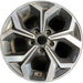 16" FORTE 19-20 16x6.5 Original OEM Wheel Rim - Front View