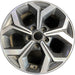 16" FORTE 19-20 16x6.5 Original OEM Wheel Rim - Front View