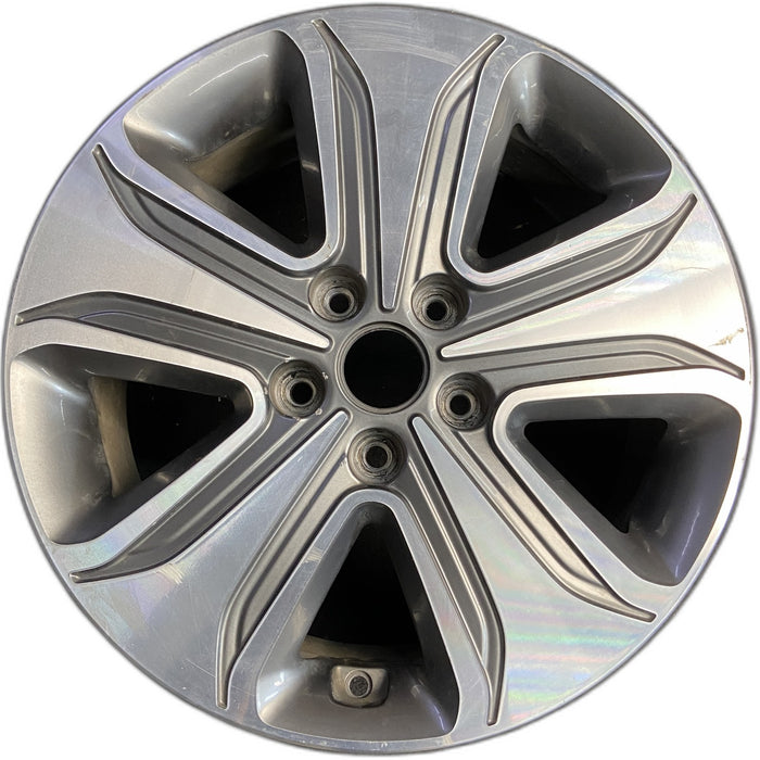 17" OPTIMA 17-18 17x7 , 5 spoke, w/o Original OEM Wheel Rim - Front View