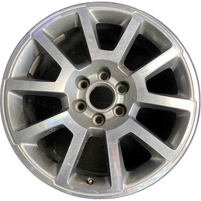 20" SIERRA 1500 PICKUP 16 20x9, 10 spoke, ultra bright machined Original OEM - Front View