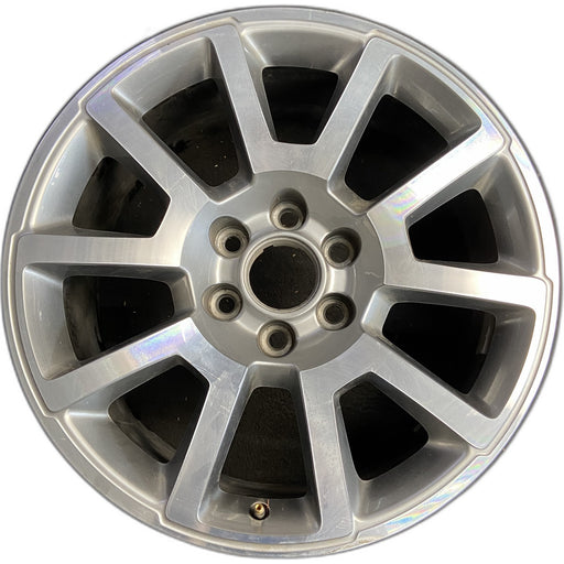 20" SIERRA 1500 PICKUP 16 20x9, 10 spoke, ultra bright machined Original OEM - Front View