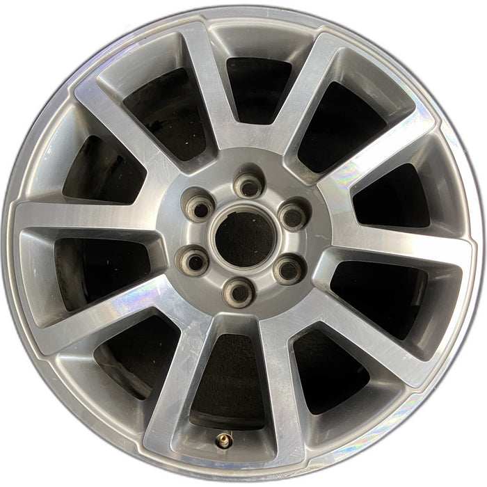 20" SIERRA 1500 PICKUP 16 20x9, 10 spoke, ultra bright machined Original OEM - Front View