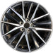 18" CAMRY 21-24 18x8 , 15 spoke , black Original OEM Wheel Rim - Front View
