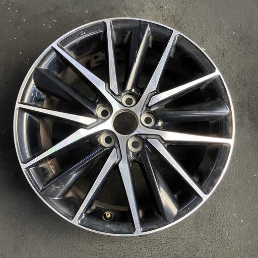 18" CAMRY 21-24 18x8 , 15 spoke , black Original OEM Wheel Rim - Additional View