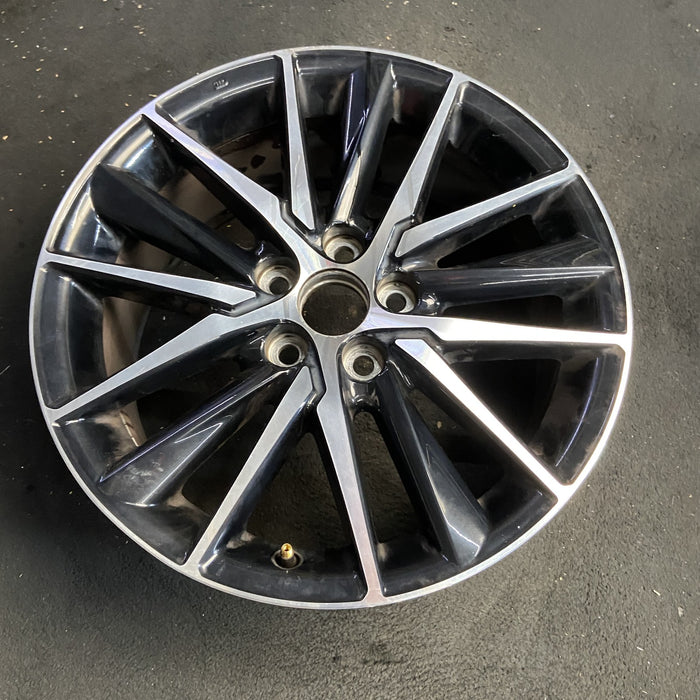 18" CAMRY 21-24 18x8 , 15 spoke , black Original OEM Wheel Rim - View 7