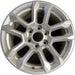 18" SIERRA 1500 PICKUP 23-24 18x8.5, 10 spoke, silver Original OEM Wheel Rim - Front View