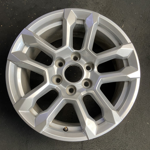 18" SIERRA 1500 PICKUP 23-24 18x8.5, 10 spoke, silver Original OEM Wheel Rim - Additional View