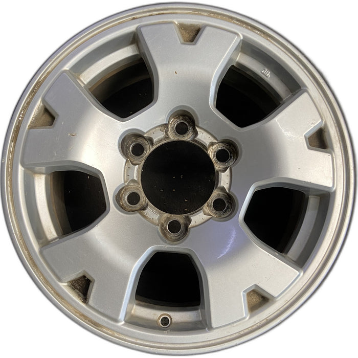 16" TACOMA 05-11 16x7, alloy, 5 spoke Original OEM Wheel Rim - Front View