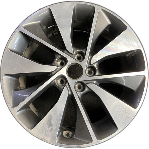 18" OPTIMA 16-19 18x7.5 , 10 spoke Original OEM Wheel Rim - Front View