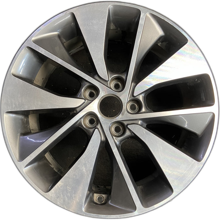 18" OPTIMA 16-19 18x7.5 , 10 spoke Original OEM Wheel Rim - Front View