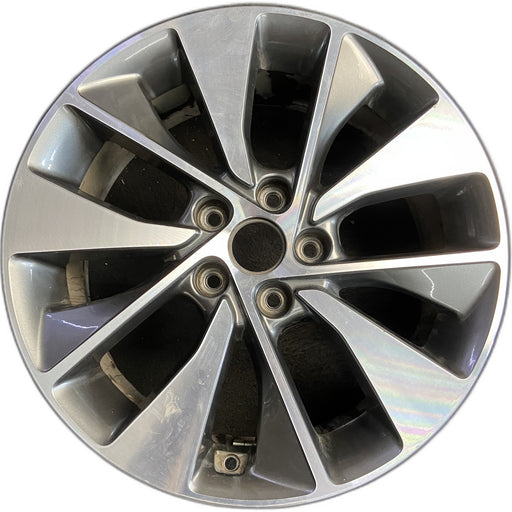 18" OPTIMA 16-19 18x7.5 , 10 spoke Original OEM Wheel Rim - Front View