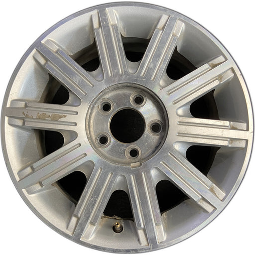 17" LINCOLN & TOWN CAR 06-11 17x7" , 10 spoke Original OEM Wheel Rim - Front View