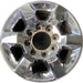 18" SIERRA 2500 PICKUP 15-18 18x8, aluminum, 6 spoke, flat spoke Original OEM - Front View