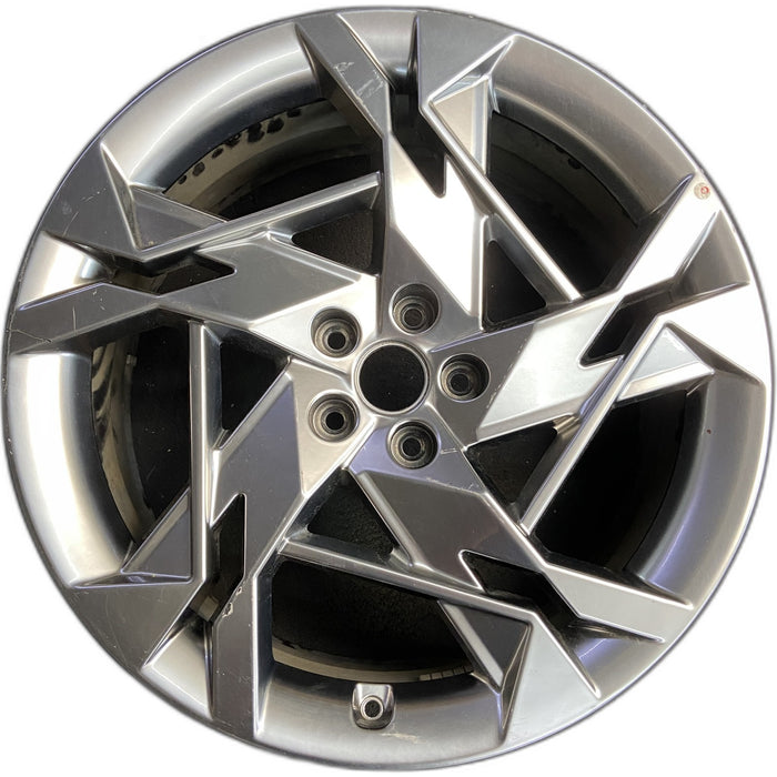 21" GV60 23-25 21x8.5 Original OEM Wheel Rim - Front View