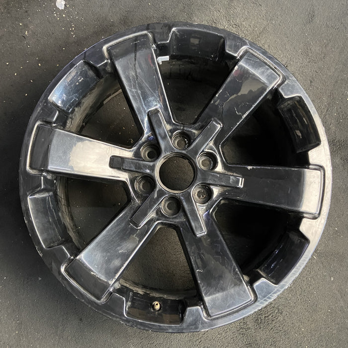 22" ESCALADE 15-20 22x9, 6 spoke, single, black Original OEM Wheel Rim - Additional View