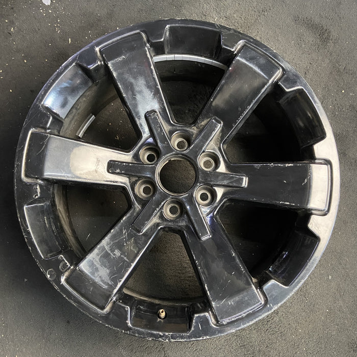 22" ESCALADE 15-20 22x9, 6 spoke, single, black Original OEM Wheel Rim - Additional View