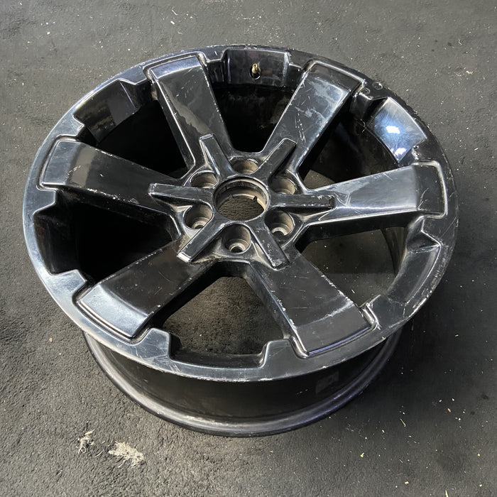 22" ESCALADE 15-20 22x9, 6 spoke, single, black Original OEM Wheel Rim - View 8
